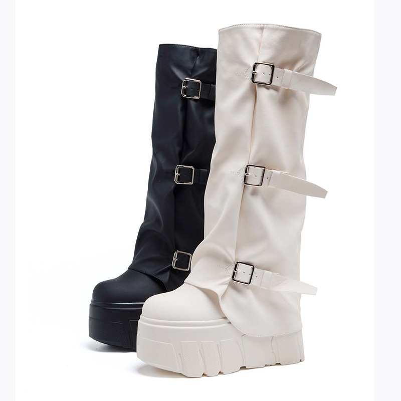 Riding Boot Short - Сапоги до колена на каблуке 14