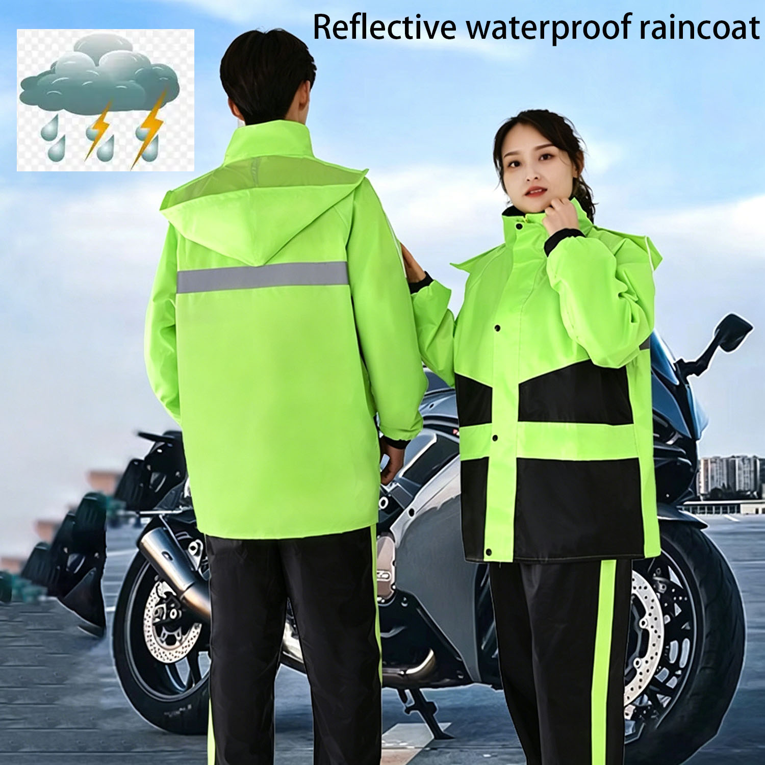 Motorcycle Gear Women - Мотоциклетные дождевики для мужчин и женщин,