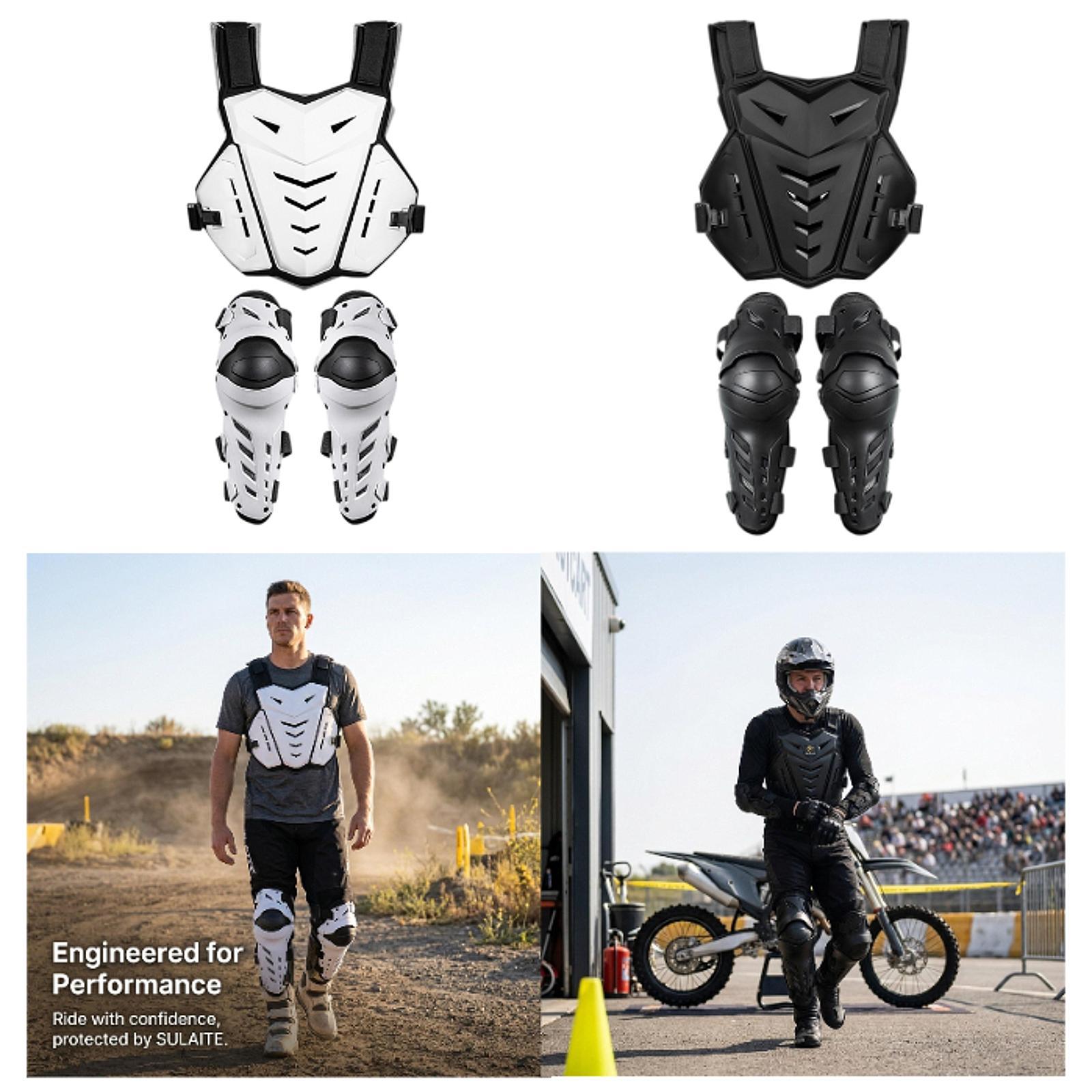 Motorcycle Gear Women - Эргономичная защита груди и коленей, мотоциклетная