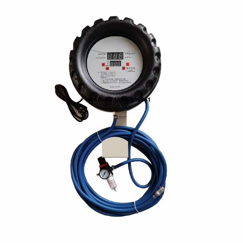 Tyre Pressure Gauge - Автоматический металлический насос для подкачки шин