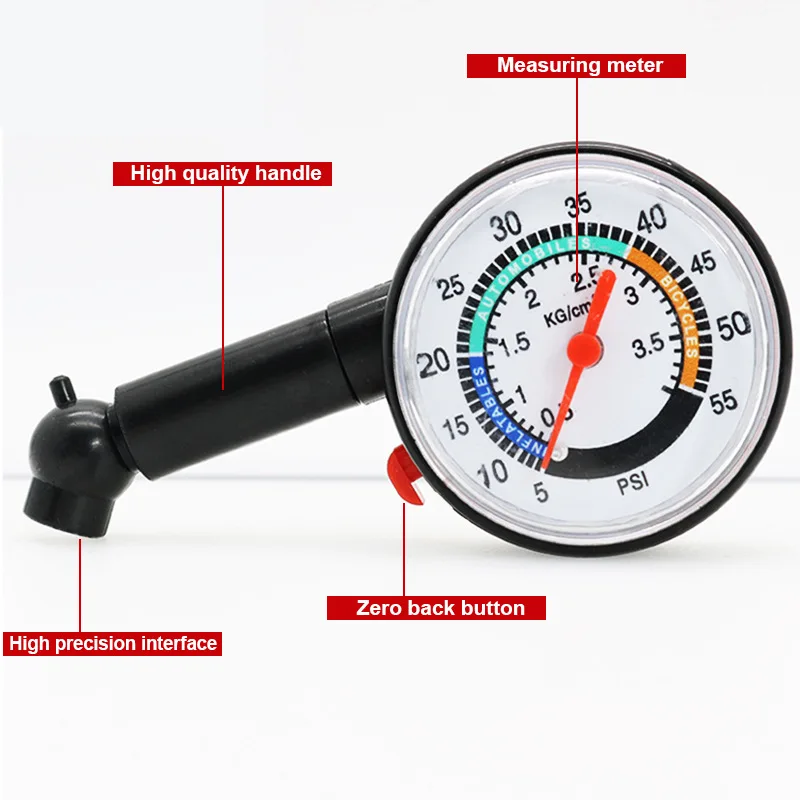 Высокоточный манометр для изме – обзор и цена Tyre Pressure Gauge