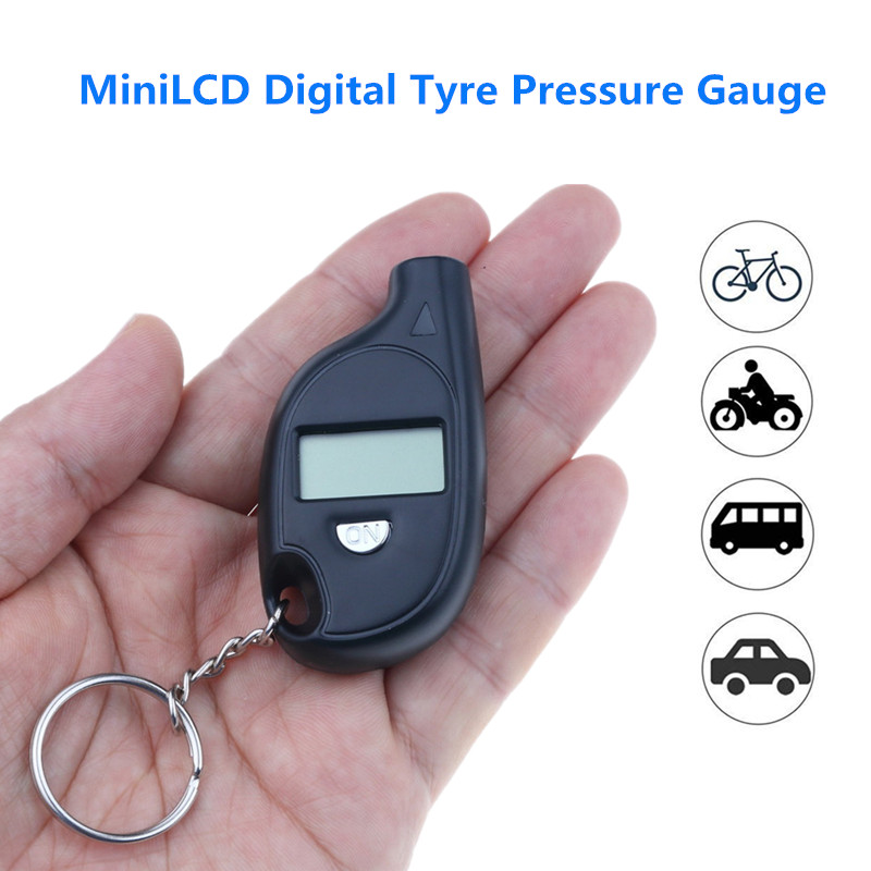 Мини ЖК-цифровой манометр в ши – обзор и цена Tyre Pressure Gauge