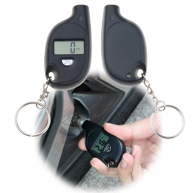 Мини ЖК-цифровой манометр в ши – обзор и цена Tyre Pressure Gauge