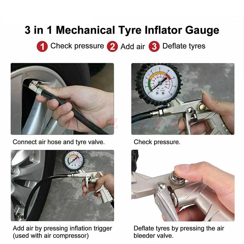 Манометр для накачивания шин 2 – обзор и цена Tyre Pressure Gauge