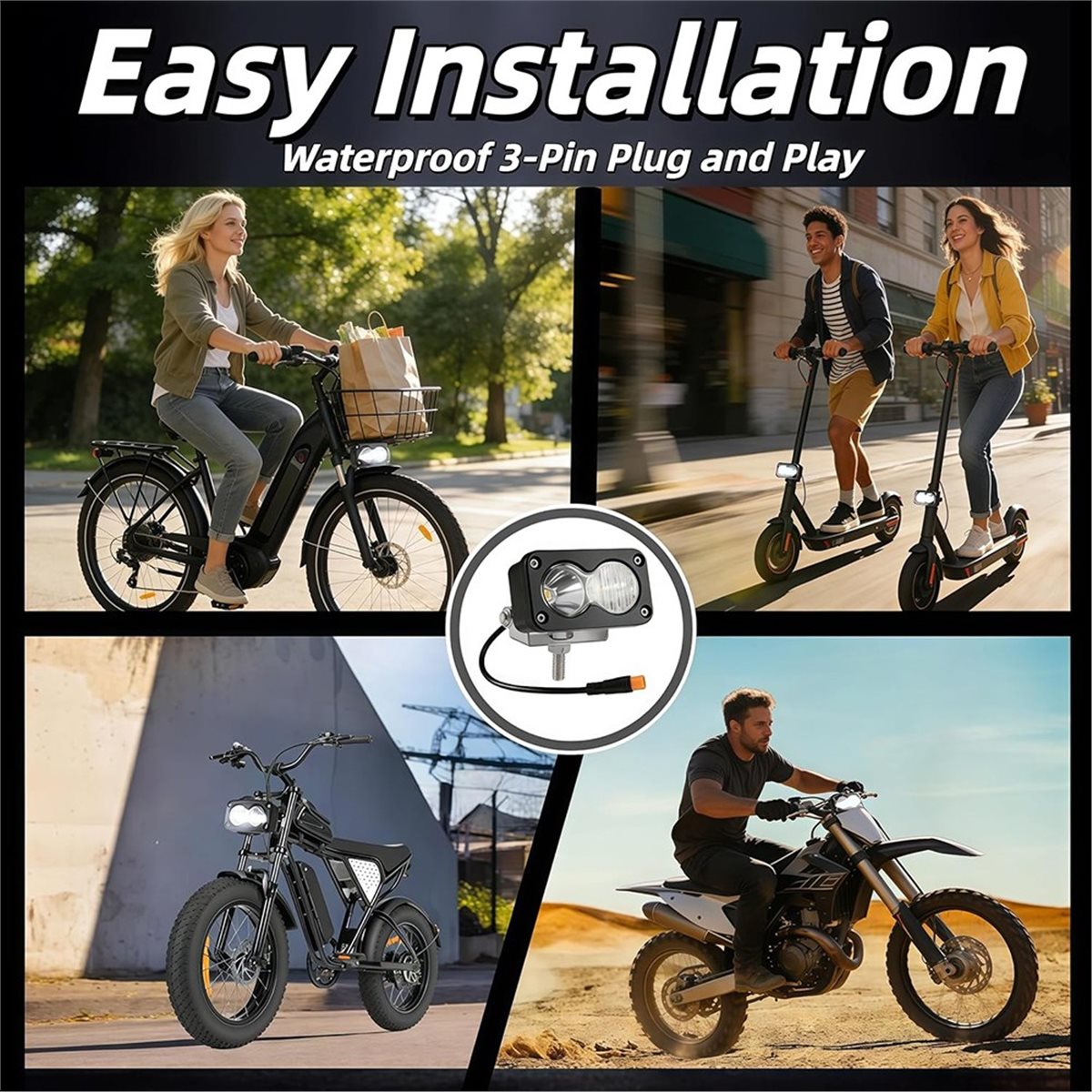Светодиодная фара-прожектор PH – обзор и цена Motorcycle Gear Manufacturers