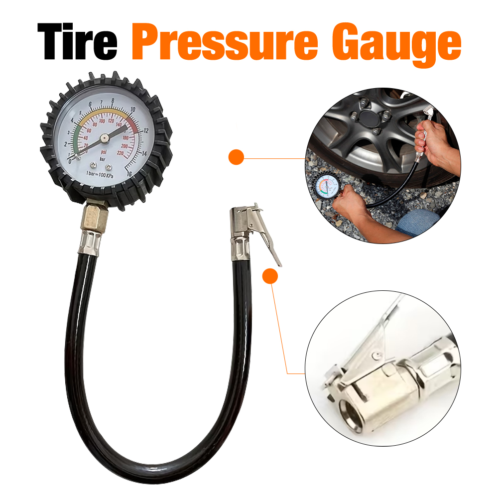Измеритель давления воздуха в  – обзор и цена Tyre Pressure Gauge