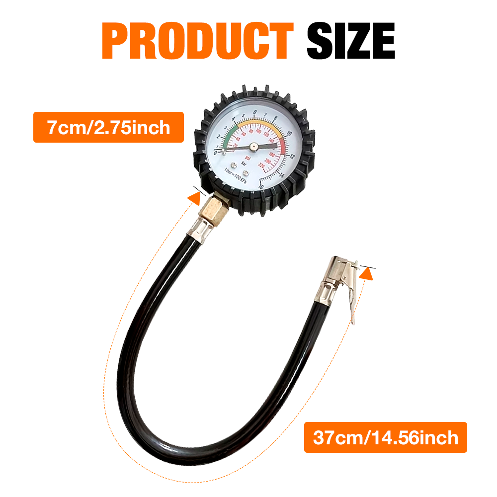 Измеритель давления воздуха в  – обзор и цена Tyre Pressure Gauge