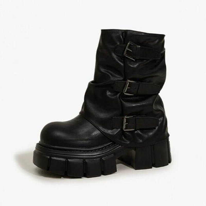 Женские ботинки на платформе 9 – обзор и цена Riding Boot Short