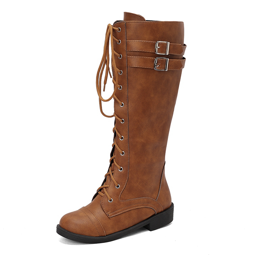 Ботинки-сапоги BLXQPYT женские – обзор и цена Riding Boot Short